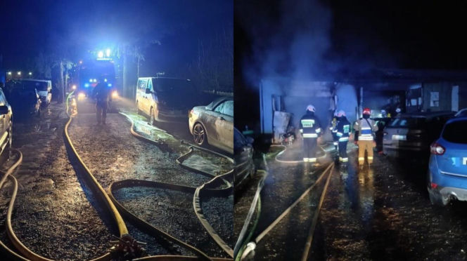 Nocny koszmar w warsztacie samochodowym. Strażacy dokonali makabrycznego odkrycia