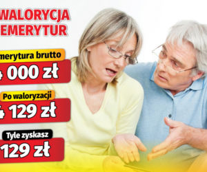 Waloryzacja emerytur 3,22 proc.