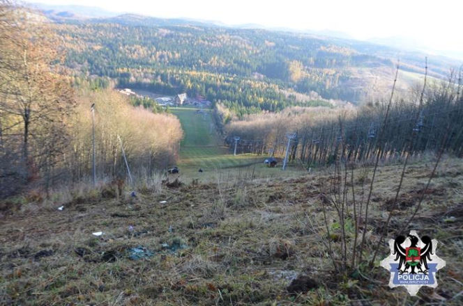 Wypadek na górze Dzikowiec. 40-latek nie żyje
