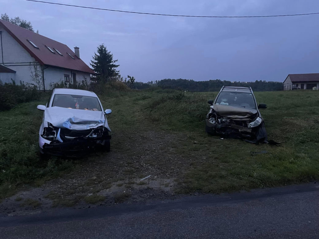 Powiat tarnowski. Zderzenie czołowe dwóch osobówek w Zalasowej