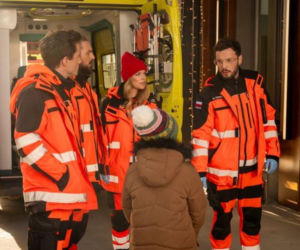 Mikołaj na sygnale 2. Dobromir Lisicki (Kamil Błoch), Gniewko (Filip Kowalewicz), Basia (Anna Wysocka), Alek (Adam Turczyk), Romek Romek (Izydor Łobacz)