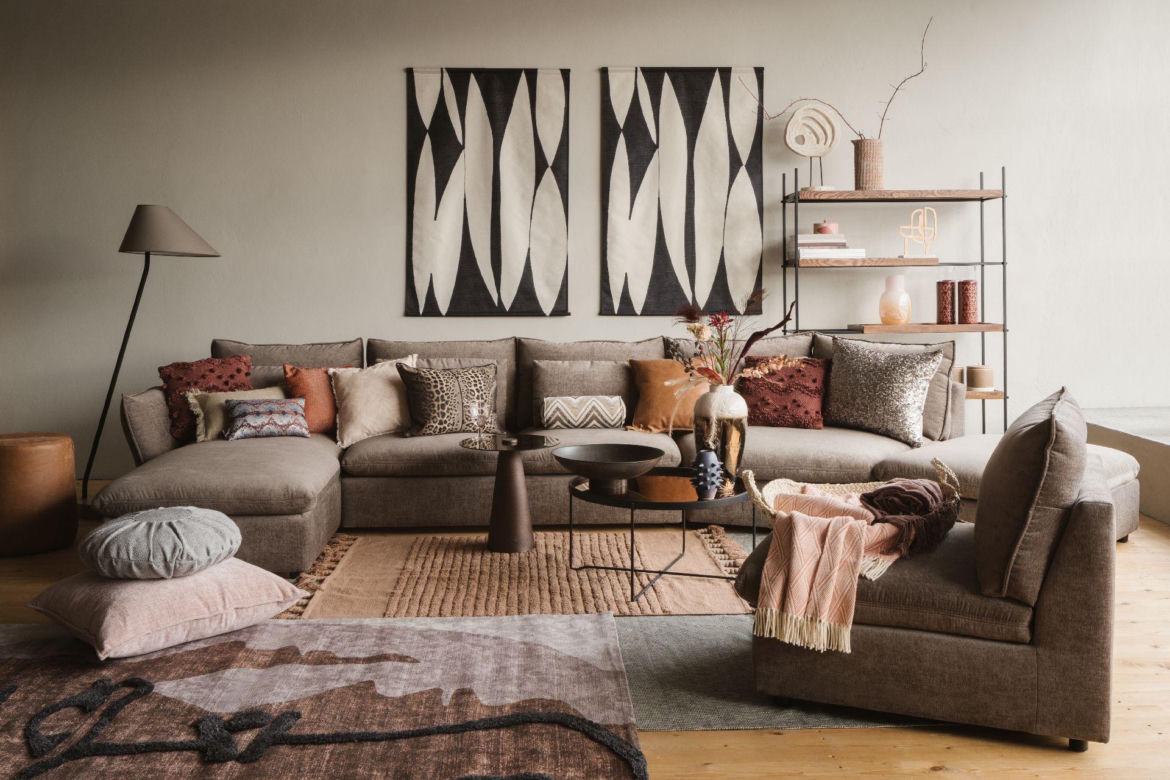 Sofa w salonie. Inspiracje