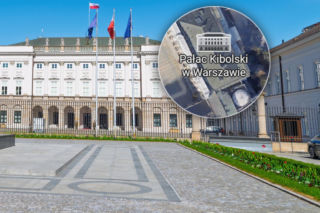 „Pałac Kibolski” w Google Maps zamiast Pałacu Prezydenckiego. Internauci przecierają oczy