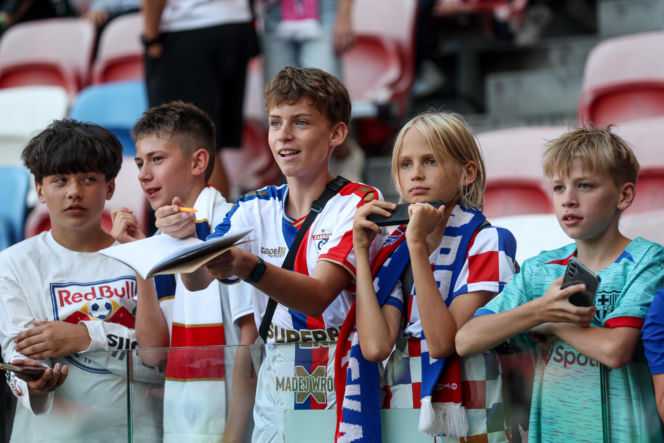 Górnik Zabrze - Ferencvaros: Zdjęcia kibiców z meczu 3. rundy eliminacji Ligi Europy