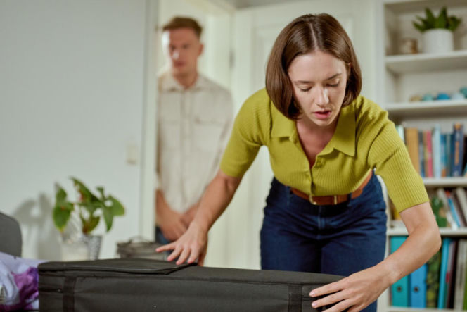 Na Wspólnej odc. 4133. Ania (Sonia Mietielica), Igor (Jakub Wesołowski)