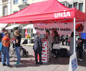 Protest polskich opiekunek w Szwajcarii