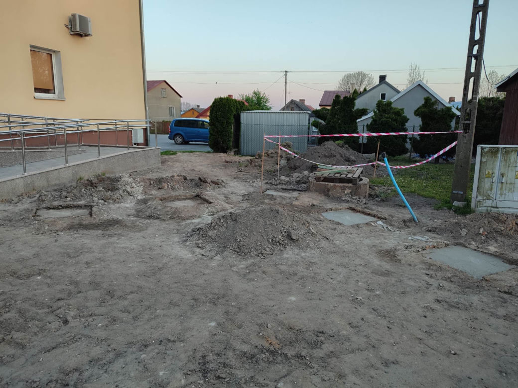 Ogród wertykalny w Kamionce