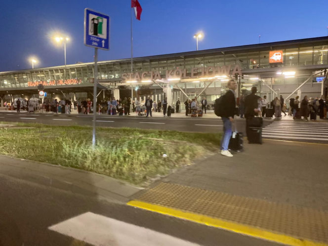 Paraliż na lotnisku Chopina