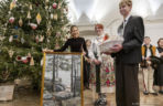 W Pałacu Prezydenckim już święta. Marta Nawrocka z rodziną ubierała choinkę