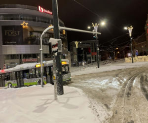 Zima w Olsztynie - 31 grudnia 2025