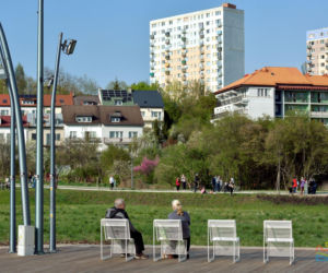 Zbiornik retencyjny Sikorskiego/Paukszty. Tak wygląda nowy park w Olsztynie [ZDJĘCIA]