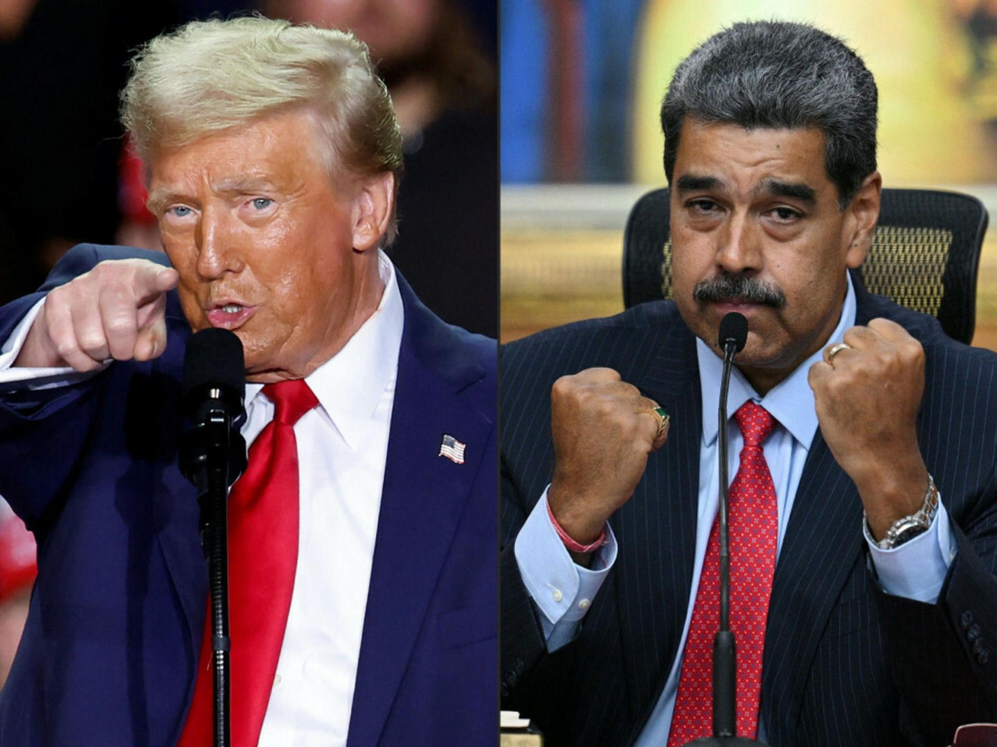 Nicolas Maduro z małżonką zostali schwytani i wywiezieni z kraju