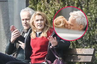 Co za czułości! Dorota Chotecka i Radosław Pazura nie mogli oderwać od siebie rąk