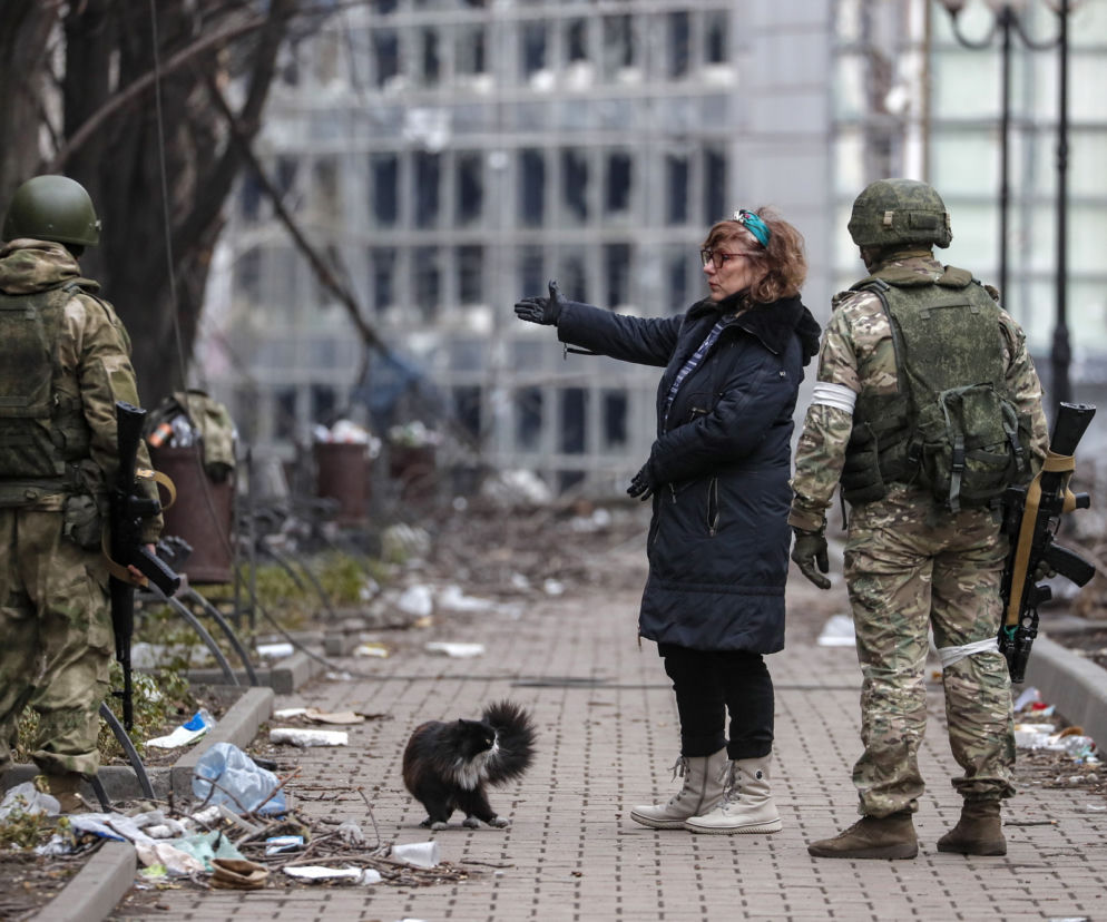  Rosjanie tworzą w Mariupolu getto! Na wzór działań nazistów we Lwowie i Polsce