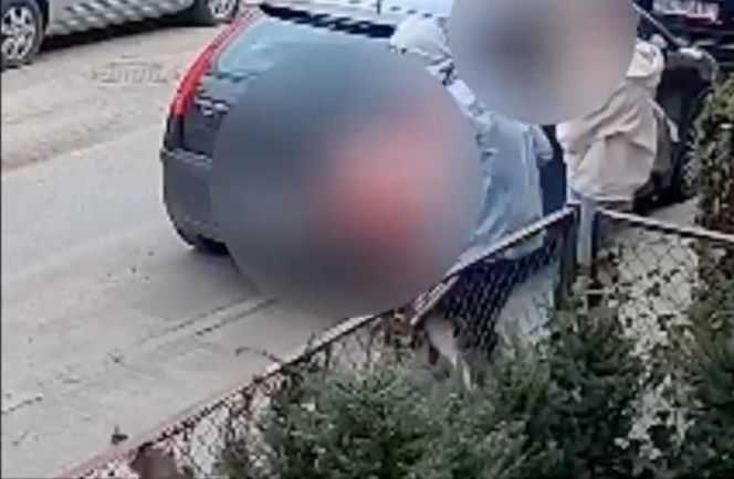 Na szczęście wszystko nagrały kamery z pobliskiego monitoringu, a o zdarzeniu natychmiast powiadomiono policję