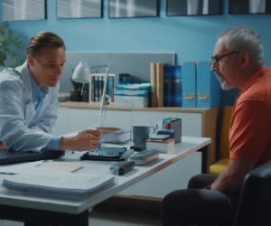 M jak miłość odc. 1900. Olek (Maurycy Popiel), Adam Werner (Jacek Kopczyński)