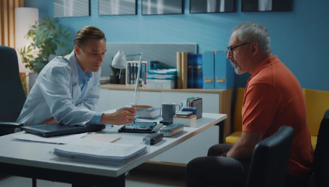 M jak miłość odc. 1900. Olek (Maurycy Popiel), Adam Werner (Jacek Kopczyński)