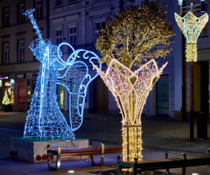 Lublin: Bożonarodzeniowe dekoracje ozdobiły miasto. Zobaczcie!