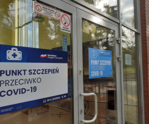 Punkt szczepień przy kortach w Toruniu