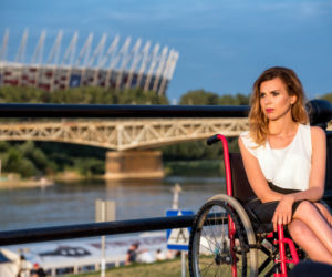 Wioleta Więckowska, krakowska modelka z niepełnosprawnością