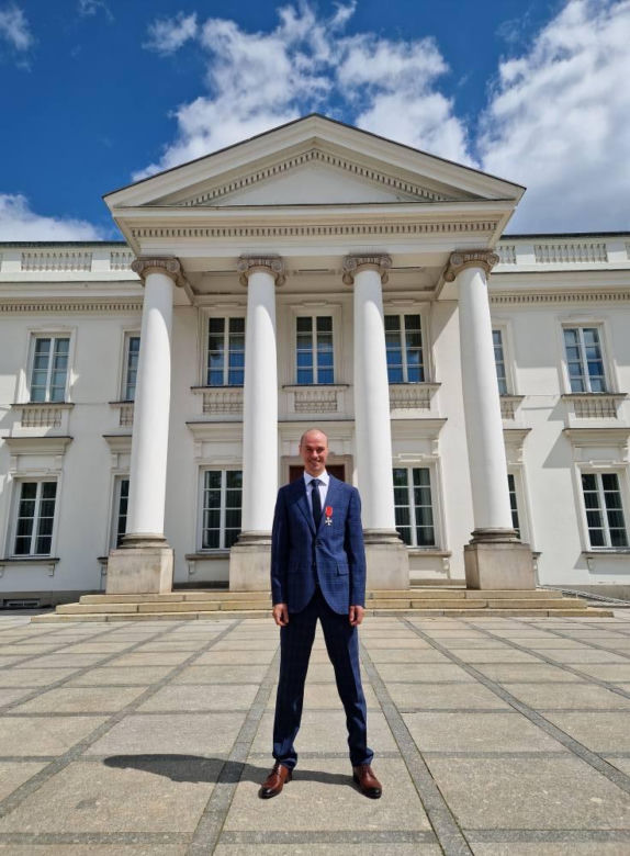 Piotr Żyła odznaczony Krzyżem Kawalerskim Orderu Odrodzenia Polski