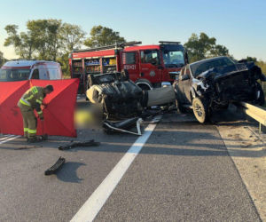 Tragiczny wypadek na obwodnicy Jarosławia. Nie żyje 49-latka