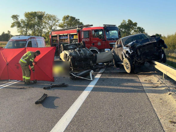 Tragiczny wypadek na obwodnicy Jarosławia. Nie żyje 49-latka