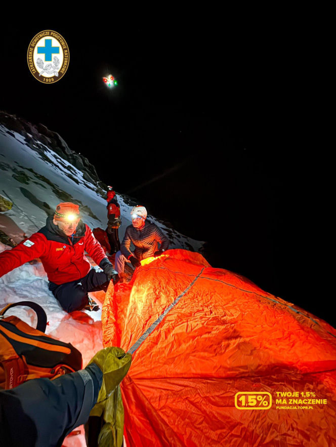 Turystka spadła z Koziego Wierchu w Tatrach