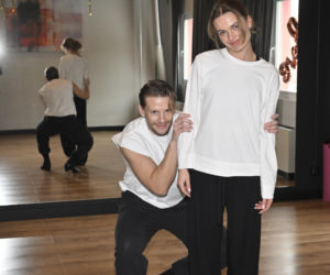 Sebastian Fabijański na probach do Tańca z Gwiazdami