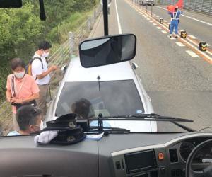 Pożar autokaru lekkoatletów w Tokio