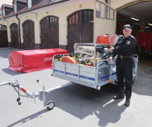 Nowy sprzęt strażacki do gaszenia wieżowców