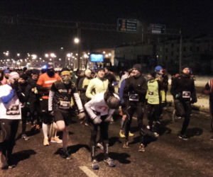 Mroźna i nocna Dycha do Maratonu