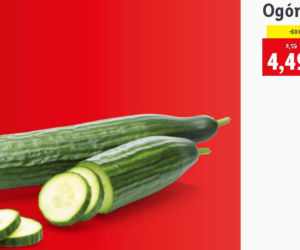 Niezwykłe promocje w Lidlu! Ogórki zielone luzem - 4,49 zł/1 kg