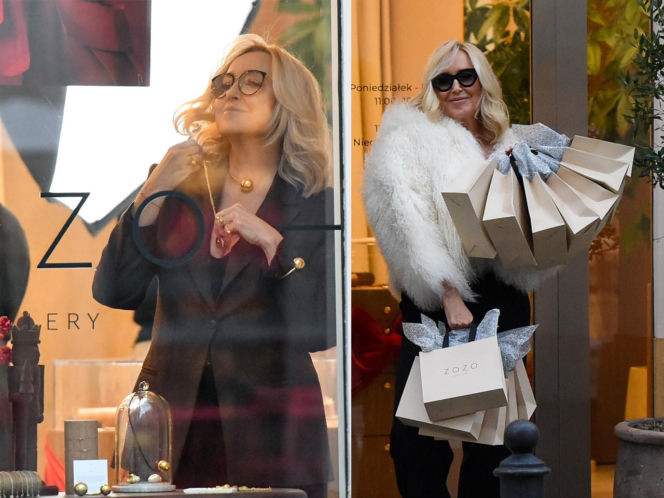 Agata Młynarska na zakupach u jubilera