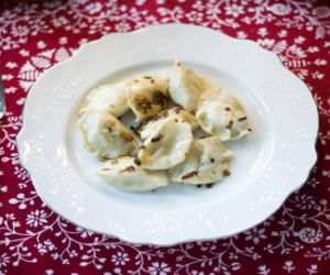 Pierogi z kapustą i grzybami