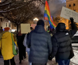 Strajk kobiet w Olsztynie (28.01.2021)