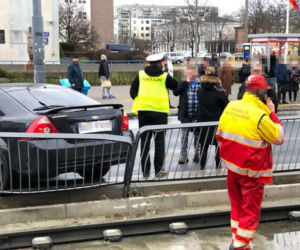 Ford zderzył się z Mercedesem