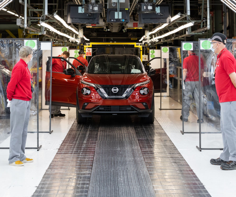  Nissan wznowił produkcję samochodów w Sunderland