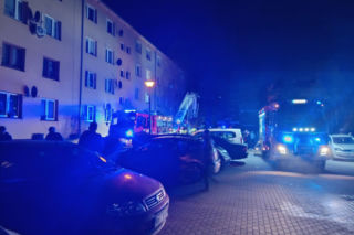 Tragiczny pożar w bloku na Dolnym Śląsku. Nie żyje jedna osoba 