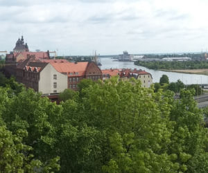 Panorama z tarasu zamkowego
