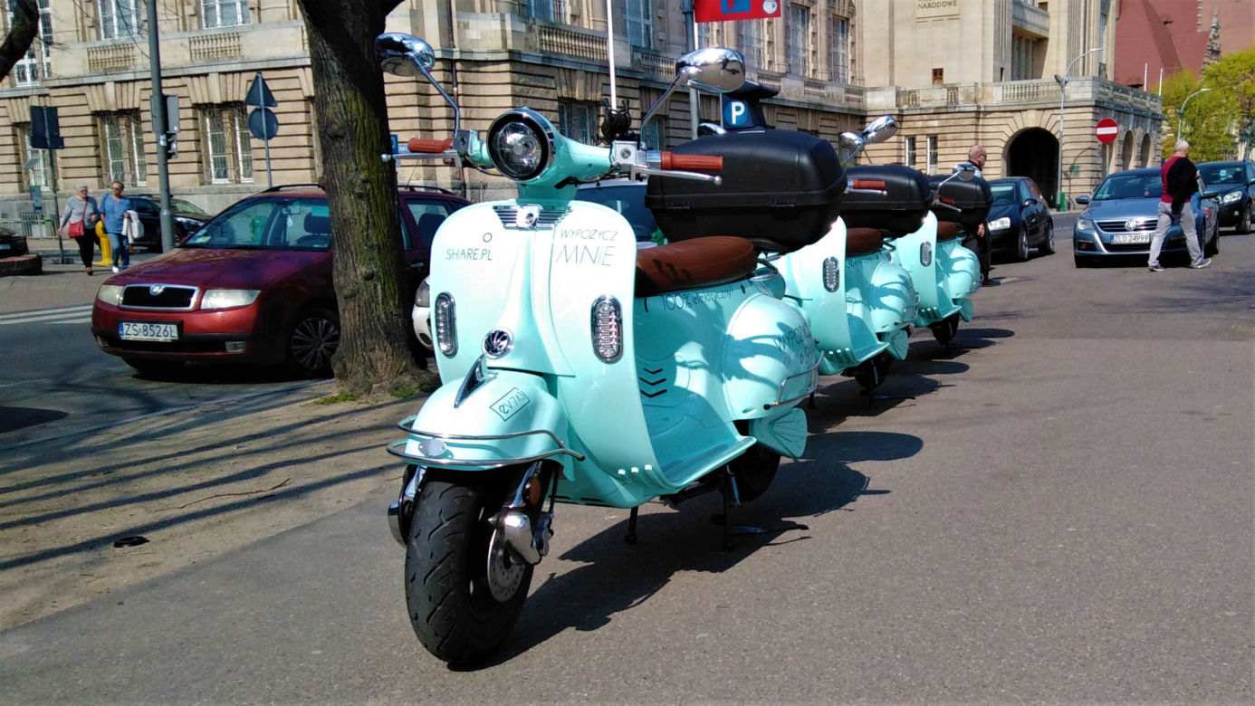 Wypożyczalnia skuterów elektrycznych w Szczecinie