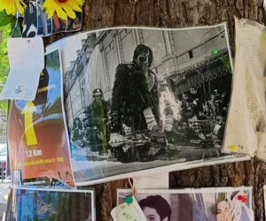 Drzewo pamięci Michaela Jacksona w Budapeszcie