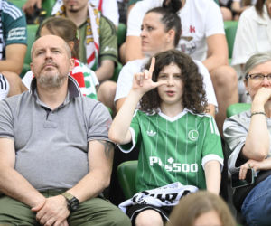 Legia Warszawa - Zagłębie Lubin: Zdjęcia kibiców