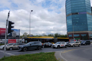 Przyszła lokalizacja inwestycji mieszkaniowej Aleje 138 w Warszawie