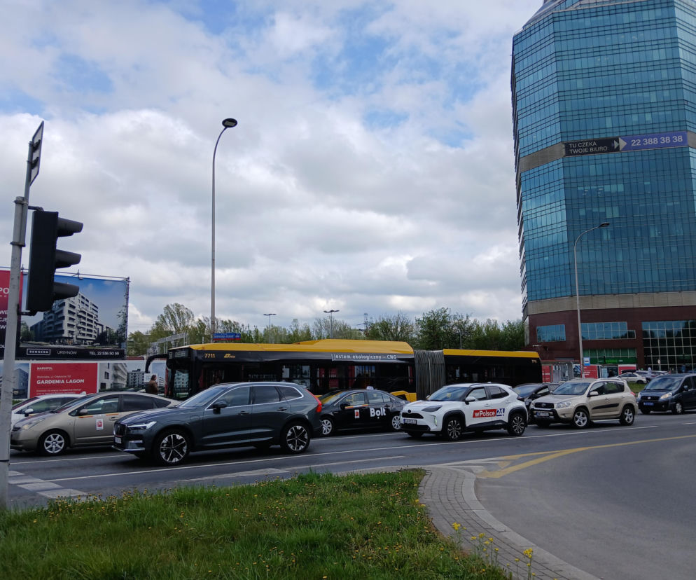 Przyszła lokalizacja inwestycji mieszkaniowej Aleje 138 w Warszawie