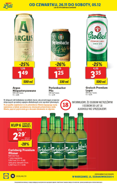 Gigantyczne promocje w warszawskim Lidlu