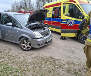 Wypadek na drodze Starachowice - Lubienia