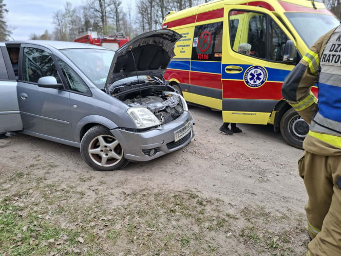 Wypadek na drodze Starachowice - Lubienia