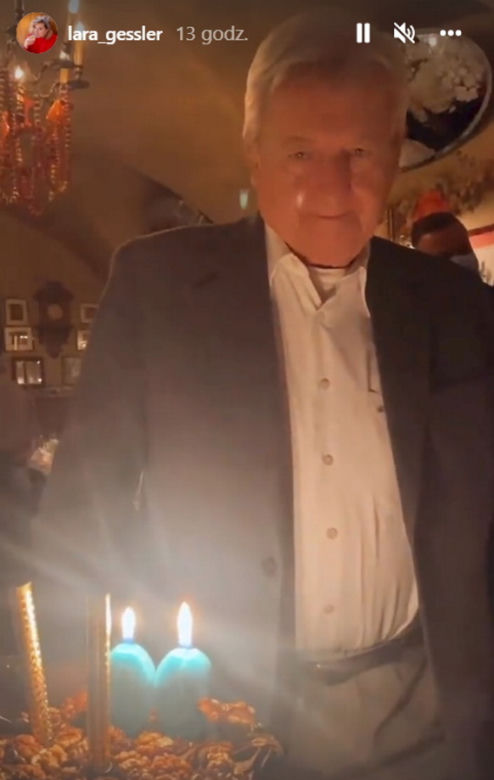 Ojciec Magdy Gessler skończył 90 lat