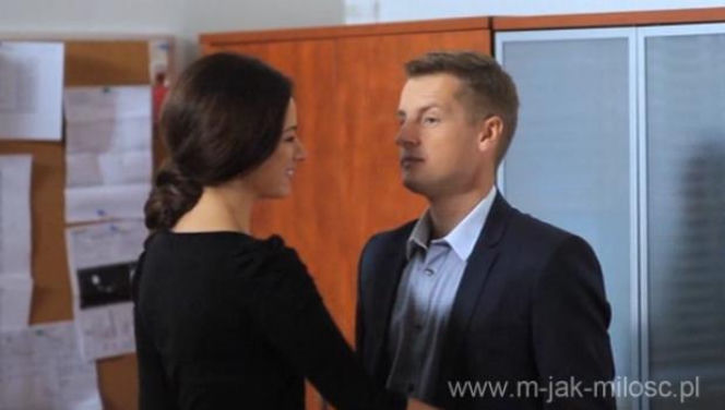 M jak MIŁOŚĆ. Iza (Sandra Staniszewska), Paweł Zduński (Rafał Mroczek)